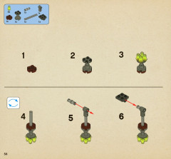 LEGO 4866 instructions page 56 – build guide
