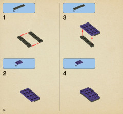 LEGO 4866 instructions page 58 – build guide