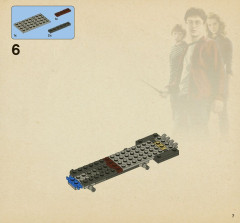 LEGO 4866 instructions page 7 – build guide