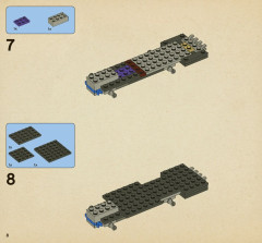 LEGO 4866 instructions page 8 – build guide