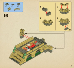 LEGO 4867 instructions page 15 – build guide