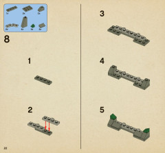 LEGO 4867 instructions page 22 – build guide