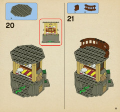 LEGO 4867 instructions page 33 – build guide