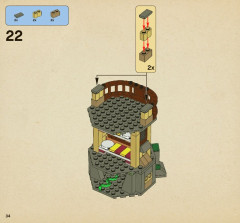 LEGO 4867 instructions page 34 – build guide