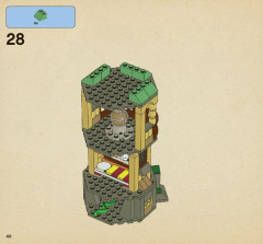 LEGO 4867 instructions page 40 – build guide