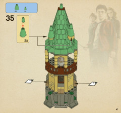 LEGO 4867 instructions page 47 – build guide