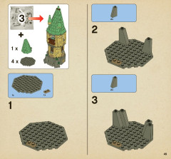 LEGO 4867 instructions page 49 – build guide