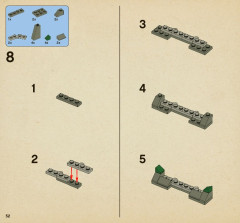 LEGO 4867 instructions page 52 – build guide