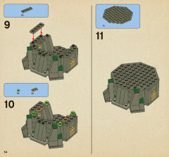 LEGO 4867 instructions page 54 – build guide