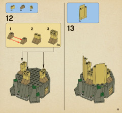 LEGO 4867 instructions page 55 – build guide