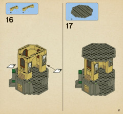 LEGO 4867 instructions page 57 – build guide