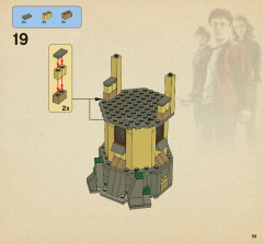 LEGO 4867 instructions page 59 – build guide