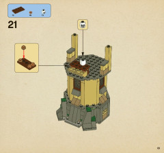 LEGO 4867 instructions page 61 – build guide