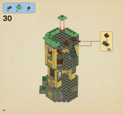 LEGO 4867 instructions page 70 – build guide