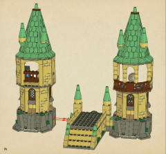 LEGO 4867 instructions page 76 – build guide