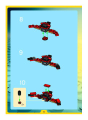 LEGO 4881 instructions page 10 – build guide