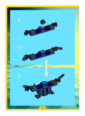 LEGO 4881 instructions page 20 – build guide