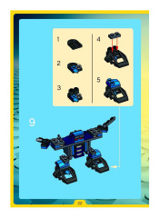 LEGO 4881 instructions page 22 – build guide