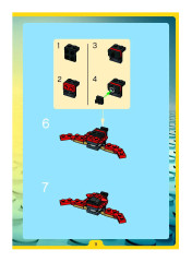 LEGO 4881 instructions page 9 – build guide