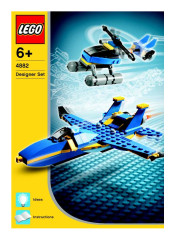 LEGO 4882 instructions page 1 – build guide