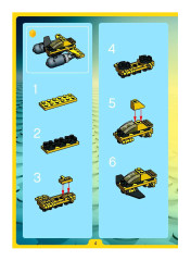 LEGO 4882 instructions page 4 – build guide