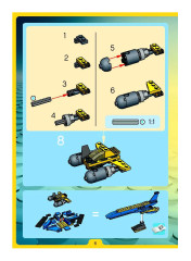 LEGO 4882 instructions page 6 – build guide