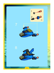 LEGO 4882 instructions page 8 – build guide