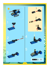 LEGO 4882 instructions page 9 – build guide