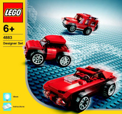 LEGO 4883 instructions page 1 – build guide