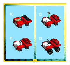 LEGO 4883 instructions page 12 – build guide