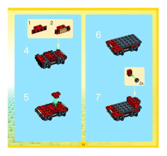 LEGO 4883 instructions page 15 – build guide