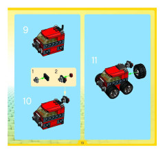 LEGO 4883 instructions page 19 – build guide