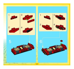 LEGO 4883 instructions page 23 – build guide