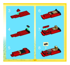 LEGO 4883 instructions page 27 – build guide
