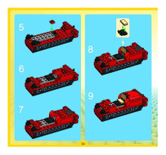 LEGO 4883 instructions page 34 – build guide