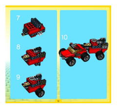 LEGO 4883 instructions page 51 – build guide
