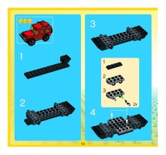 LEGO 4883 instructions page 54 – build guide