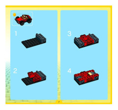 LEGO 4883 instructions page 7 – build guide