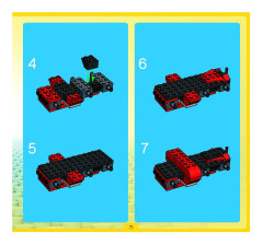 LEGO 4883 instructions page 71 – build guide