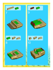 LEGO 4884 instructions page 10 – build guide
