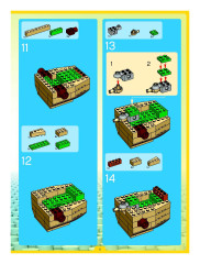 LEGO 4884 instructions page 11 – build guide