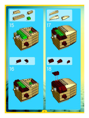 LEGO 4884 instructions page 12 – build guide