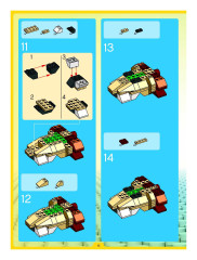 LEGO 4884 instructions page 16 – build guide