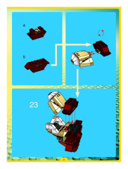 LEGO 4884 instructions page 21 – build guide