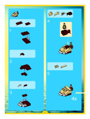 LEGO 4884 instructions page 31 – build guide