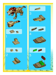 LEGO 4884 instructions page 4 – build guide