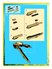 LEGO 4884 instructions page 44 – build guide