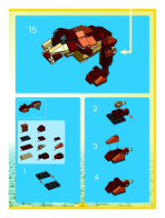 LEGO 4884 instructions page 65 – build guide