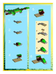 LEGO 4884 instructions page 10 – build guide