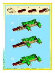 LEGO 4884 instructions page 13 – build guide